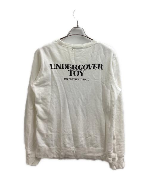 UNDERCOVER（アンダーカバー）UNDERCOVER (アンダーカバー) SWEAT SCREW BEAR UC TOY / UC1A4891-2 ホワイト サイズ:2の古着・服飾アイテム
