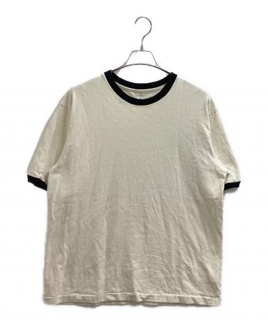 blurhms ブラームス 25SS シルク混 リンガーTシャツ ブラック 2 中古・古着通販】blurhms (ブラームス) Co/Silk Nep Ringer Tee