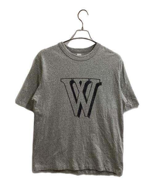 blurhms ROOTSTOCK（ブラームスルーツストック）blurhms ROOTSTOCK (ブラームスルーツストック) W-W  88/12Print Tee / bROOTS25S35 グレー サイズ:2の古着・服飾アイテム