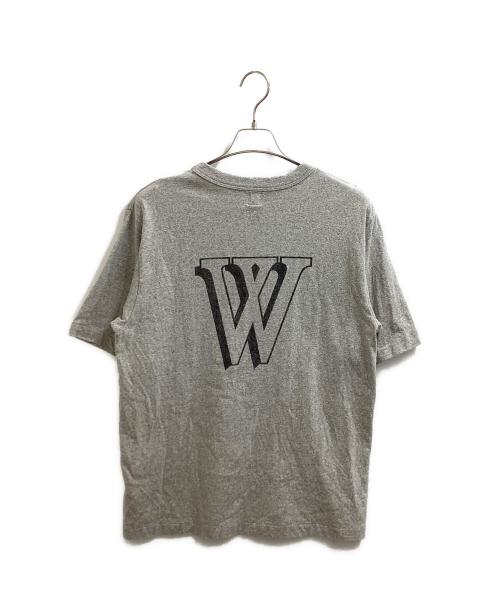 blurhms ROOTSTOCK（ブラームスルーツストック）blurhms ROOTSTOCK (ブラームスルーツストック) W-W  88/12Print Tee / bROOTS25S35 グレー サイズ:2の古着・服飾アイテム