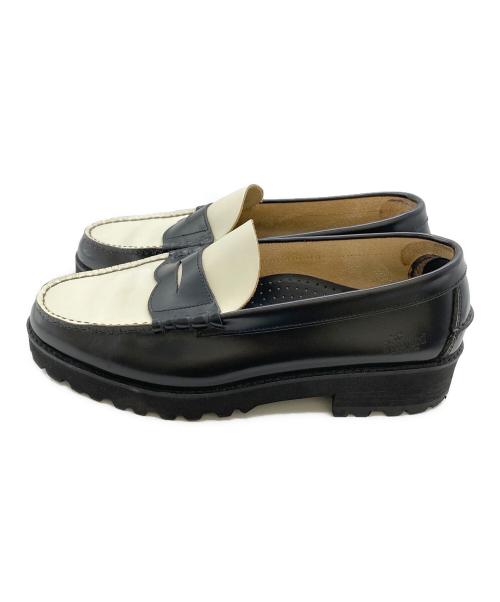 kenford（ケンフォード）kenford (ケンフォード) COMBI LOAFERS / コンビローファー / CJ24F ブラック×ホワイト サイズ:26cmの古着・服飾アイテム