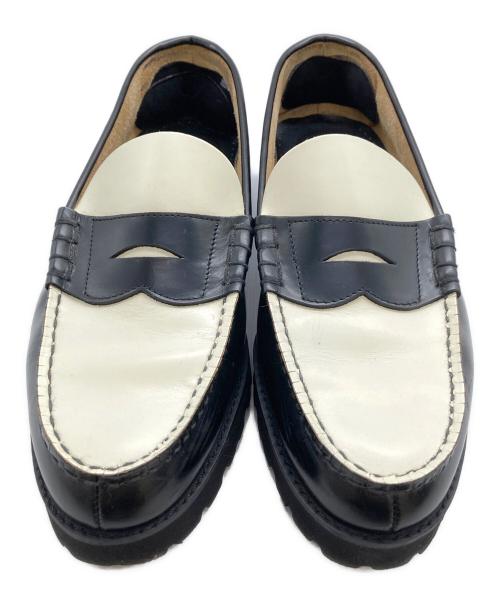kenford（ケンフォード）kenford (ケンフォード) COMBI LOAFERS / コンビローファー / CJ24F ブラック×ホワイト サイズ:26cmの古着・服飾アイテム