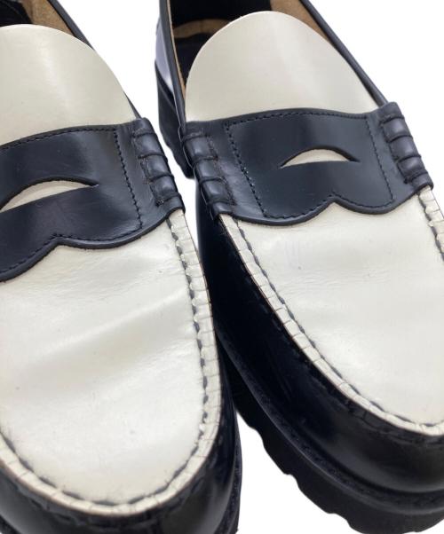 kenford（ケンフォード）kenford (ケンフォード) COMBI LOAFERS / コンビローファー / CJ24F ブラック×ホワイト サイズ:26cmの古着・服飾アイテム