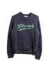 MAISON KITSUNE（メゾンキツネ）の古着「KITSUNE VARSITY EMBROIDERED MESH JUMPER / バーシティ 刺繍 ニット / 25SS」｜グレー