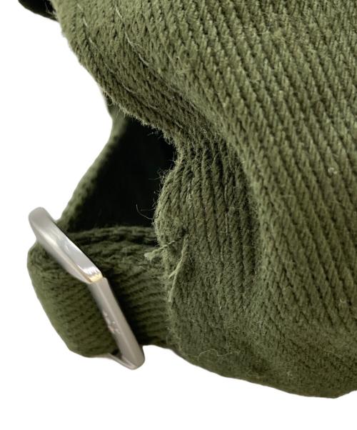 maison kitsune（メゾンキツネ）maison kitsune (メゾンキツネ) ボールドフォックスヘッド 6P キャップ / NM06104WW0096 グリーン サイズ:FREEの古着・服飾アイテム