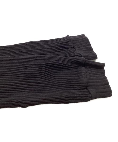 BASERANGE（ベースレンジ）BASERANGE (ベースレンジ) SHAW LONG SLEEVE KAFTAN DRSH RIB（ショウ ロングスリーブ カフタンディーアールエスエイチ リブ） ブラック サイズ:Freeの古着・服飾アイテム