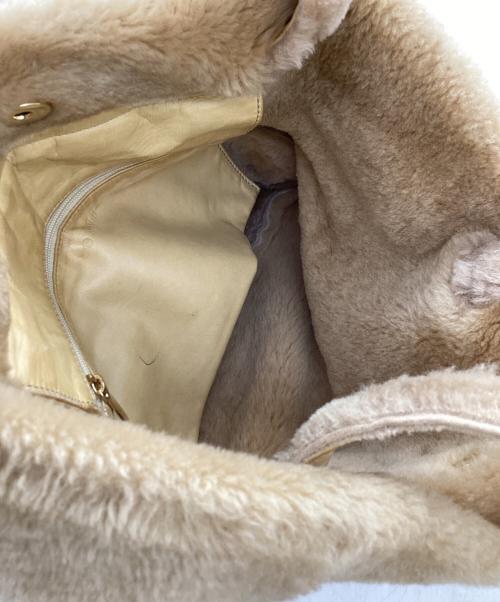 LOEWE（ロエベ）LOEWE (ロエベ) ムートンファーバッグ ブラウンの古着・服飾アイテム