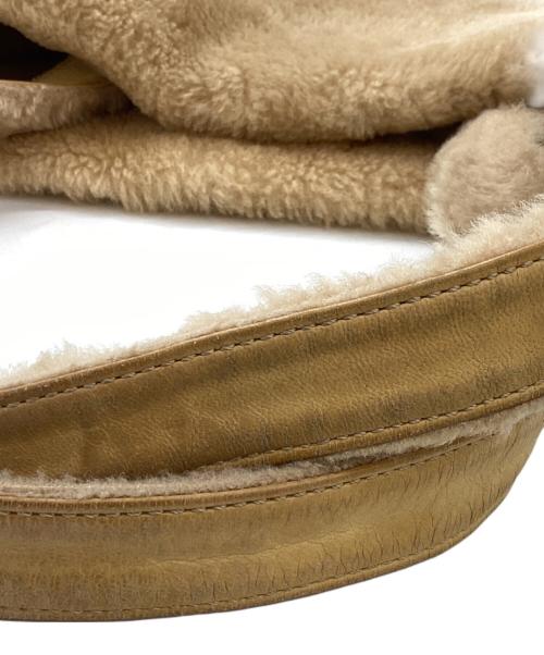 LOEWE（ロエベ）LOEWE (ロエベ) ムートンファーバッグ ブラウンの古着・服飾アイテム