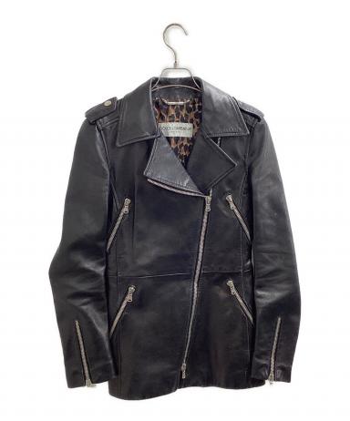 中古・古着通販】DOLCE & GABBANA (ドルチェ＆ガッバーナ) ライダース