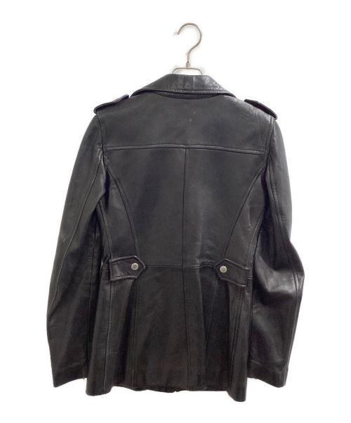 DOLCE & GABBANA（ドルチェ＆ガッバーナ）DOLCE & GABBANA (ドルチェ＆ガッバーナ) ライダースジャケット　85222 ブラック サイズ:40の古着・服飾アイテム