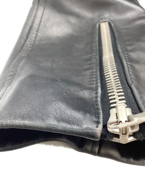 DOLCE & GABBANA（ドルチェ＆ガッバーナ）DOLCE & GABBANA (ドルチェ＆ガッバーナ) ライダースジャケット　85222 ブラック サイズ:40の古着・服飾アイテム