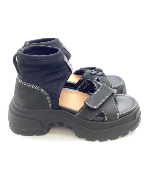 Maison Margiela（メゾンマルジェラ）Maison Margiela (メゾンマルジェラ) タッチストラップサンダル / S58WP0254 ブラック サイズ:35の古着・服飾アイテム