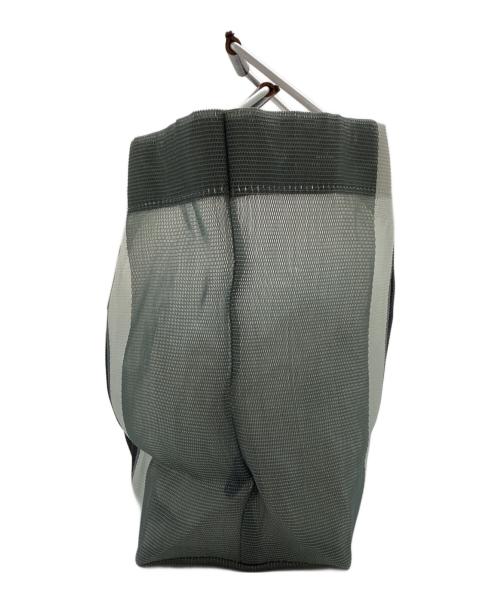 MARNI（マルニ）MARNI (マルニ) STRIPE MINI BAG / ストライプ ミニバッグ グレー×ベージュの古着・服飾アイテム