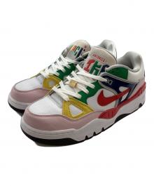 NIKE×NIGO（ナイキ×二ゴー）の古着「Air Force 3 Low SP "White/Blue Void and Tour Yellow" (Heel Logo "NIGO") / ナイキ エアフォース3 ロー SP "ホワイト/ブルーボイド アンド ツアーイエロー"  / FQ7012-100」｜マルチカラー