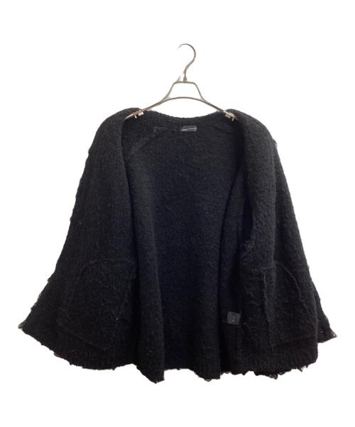LAD MUSICIAN（ラッドミュージシャン）LAD MUSICIAN (ラッドミュージシャン) LOOP YARN SHAGGY CARDIGAN/2224-021/24AW ブラック サイズ:44の古着・服飾アイテム