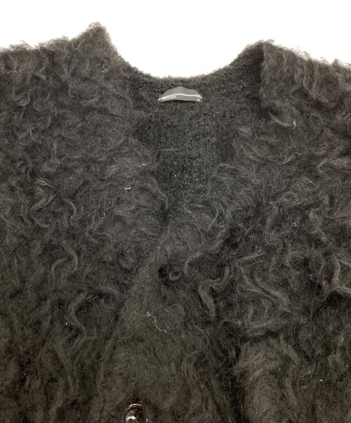 LAD MUSICIAN（ラッドミュージシャン）LAD MUSICIAN (ラッドミュージシャン) LOOP YARN SHAGGY CARDIGAN/2224-021/24AW ブラック サイズ:44の古着・服飾アイテム