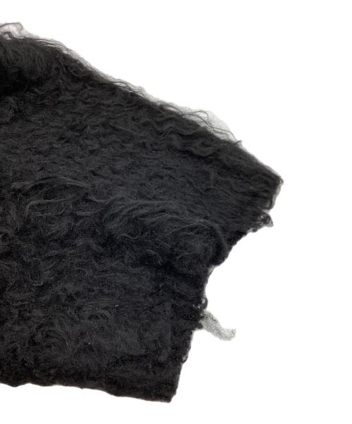 LAD MUSICIAN（ラッドミュージシャン）LAD MUSICIAN (ラッドミュージシャン) LOOP YARN SHAGGY CARDIGAN/2224-021/24AW ブラック サイズ:44の古着・服飾アイテム