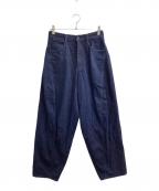 LAD MUSICIANラッドミュージシャン）の古着「12oz Wide Denim Pants / 12オンス ワイドデニムパンツ / 2122-515」｜インディゴ