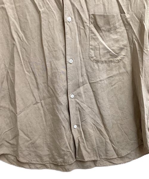 STEVEN ALAN（スティーブンアラン）STEVEN ALAN (スティーブンアラン) スラブレギュラーカラーショートスリーブシャツ ベージュ サイズ:Sの古着・服飾アイテム