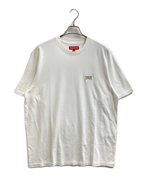 SUPREME（シュプリーム）SUPREME (シュプリーム) Warm Up Washed S/S Top / p ウォーム アップ ウォッシュドショートスリーブトップ  /  25SS ホワイト サイズ:Lの古着・服飾アイテム