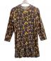 TOGA PULLA（トーガ プルラ）の古着「Marble print dress　/　TP92-JH257」｜ネイビー×イエロー