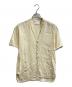 Mame Kurogouchi（マメクロゴウチ）の古着「Wild Flower Jacquard H/S Shirts / ワイルドフラワージャガードシャツ / MM19SS-SH058 / 19SS」｜ベージュ