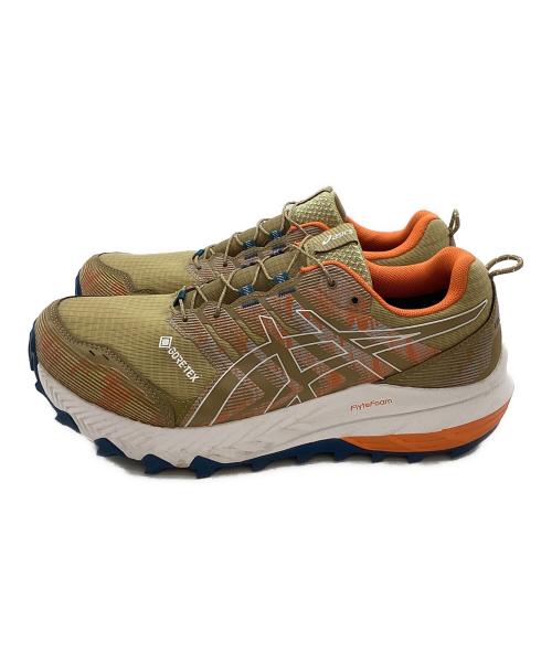 asics（アシックス）asics F/CE. (エフシーイー) COSTS (コスツ) GEL-FUJITRABUCO 9 G-TX / ゲルフジトラブーコ 9 ゴアテックス  / 1203A141 / GORE-TEX ベージュ サイズ:27cmの古着・服飾アイテム