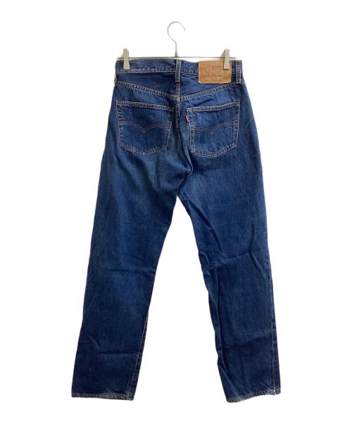 LEVI'S（リーバイス）LEVI'S (リーバイス) セルビッチデニムパンツ / 501 / ボタン裏555バレンシア工場製 / BIGE / 初期復刻 / 110周年記念 / 95年製 インディゴ サイズ:W32×L36の古着・服飾アイテム