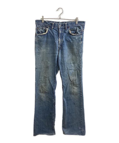 LEVI'S（リーバイス）LEVI'S (リーバイス) 66前期 517 デニムパンツ / VINTAGE / ヴィンテージ / ボタン裏2 / シングルステッチ / TALON42 / スモールE  インディゴ サイズ:W36／L34の古着・服飾アイテム