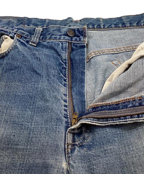 LEVI'S（リーバイス）LEVI'S (リーバイス) 66前期 517 デニムパンツ / VINTAGE / ヴィンテージ / ボタン裏2 / シングルステッチ / TALON42 / スモールE  インディゴ サイズ:W36／L34の古着・服飾アイテム