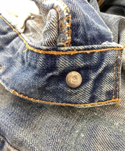 LEVI'S（リーバイス）LEVI'S (リーバイス) 66前期 517 デニムパンツ / VINTAGE / ヴィンテージ / ボタン裏2 / シングルステッチ / TALON42 / スモールE  インディゴ サイズ:W36／L34の古着・服飾アイテム
