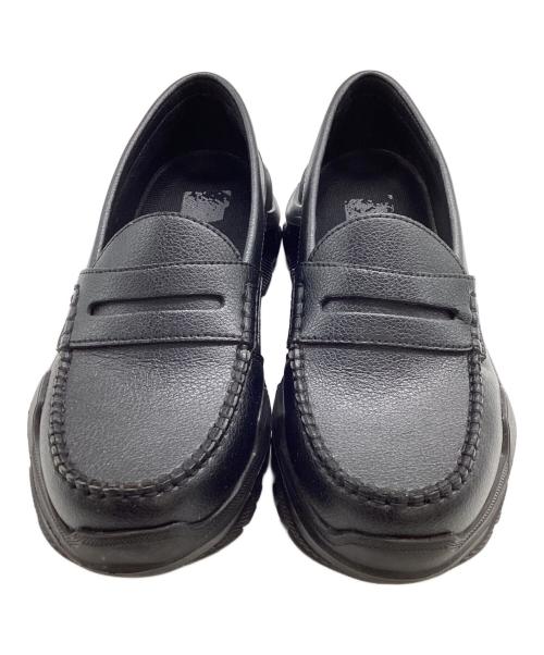 AKIKO AOKI（アキコ アオキ）AKIKO AOKI (アキコ アオキ) THREE TREASURES (スリートレジャーズ) ローファー / Regulated Gravity / レギュレーテッドグラビティ ブラック サイズ:23cmの古着・服飾アイテム