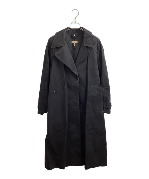 HERMES（エルメス）HERMES (エルメス) ゴム引きトレンチコート / MACKINTOSH製 グレー サイズ:XSの古着・服飾アイテム