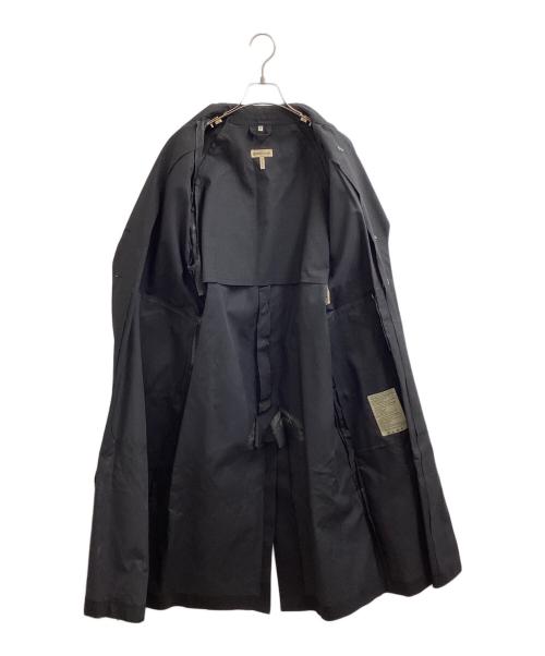 HERMES（エルメス）HERMES (エルメス) ゴム引きトレンチコート / MACKINTOSH製 グレー サイズ:XSの古着・服飾アイテム