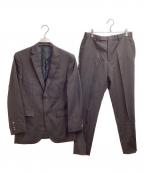 BLACK LABEL CRESTBRIDGEブラックレーベル クレストブリッジ）の古着「セットアップスーツ / 51H21-206-56」｜ブラウン