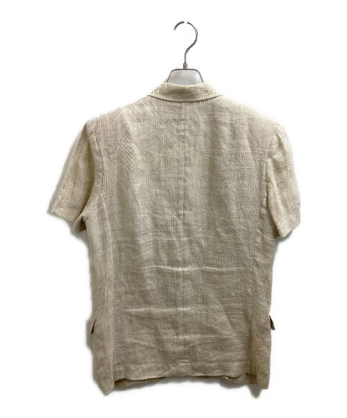 tricot COMME des GARCONS（トリココムデギャルソン）tricot COMME des GARCONS (トリココムデギャルソン) 半袖シャツ / TJ-02008M / AD1993 ベージュ サイズ:Mの古着・服飾アイテム