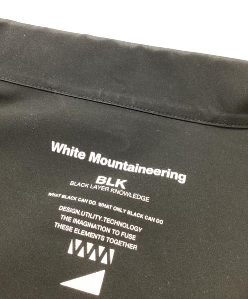 BLK WHITE MOUNTAINEERING（ビーエルケー ホワイトマウンテ二アニング）BLK WHITE MOUNTAINEERING (ビーエルケー ホワイトマウンテ二アニング) PRINTED COACH JACKET / コーチジャケット / BK2171207 / 21SS ブラック サイズ:1の古着・服飾アイテム