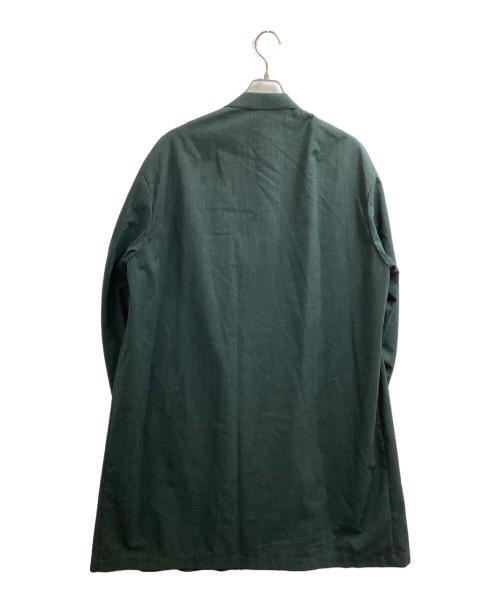 KOLOR（カラー）KOLOR (カラー) 20SS / Wooly Finished Polyester Taffeta Coat / ウーリーフィニッシュポリエステルタフタコート / 20SCM-C04104 グリーン サイズ:2の古着・服飾アイテム