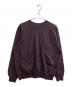 BLURHMS（ブラームス）の古着「C/NAPP Border Crew Neck P/O / ボーダー クルーネック カットソー / Made in JAPAN / BHS24F039」｜ブラウン