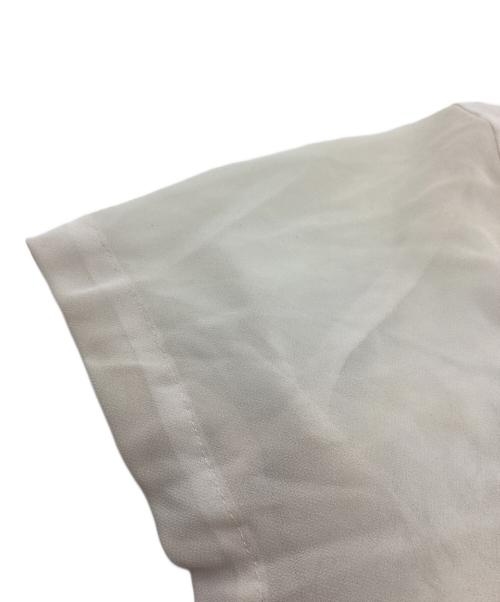 COMME des GARCONS COMME des GARCONS（コムデギャルソン コムデギャルソン）COMME des GARCONS COMME des GARCONS (コムデギャルソン コムデギャルソン) 丸襟シースルーシャツ / AD2014 / RO-B013 ホワイト サイズ:Sの古着・服飾アイテム