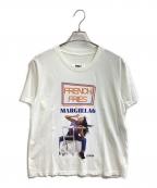 MM6 Maison Margielaエムエムシックスメゾンマルジェラ）の古着「French Fries Graphic T-shirt / フレンチフライグラフィックTシャツ / S52GC0191S23588」｜ホワイト