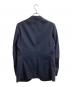 TOMORROW LAND (トゥモローランド) ウールポリエステル シングルブレステッド2Bジャケット / 61075207703 ネイビー サイズ:48：13000円
