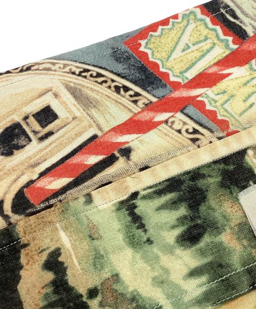 DOLCE & GABBANA（ドルチェ＆ガッバーナ）DOLCE & GABBANA (ドルチェ＆ガッバーナ) イタリア風景柄カフスシャツ マルチカラー サイズ:15 1/2の古着・服飾アイテム