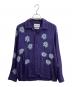 NOMA t.d.（ノーマティーディー）の古着「刺繍オープンカラーシャツ / N35-EM01 / Floral Hand Embroidery Shirt」｜ネイビー