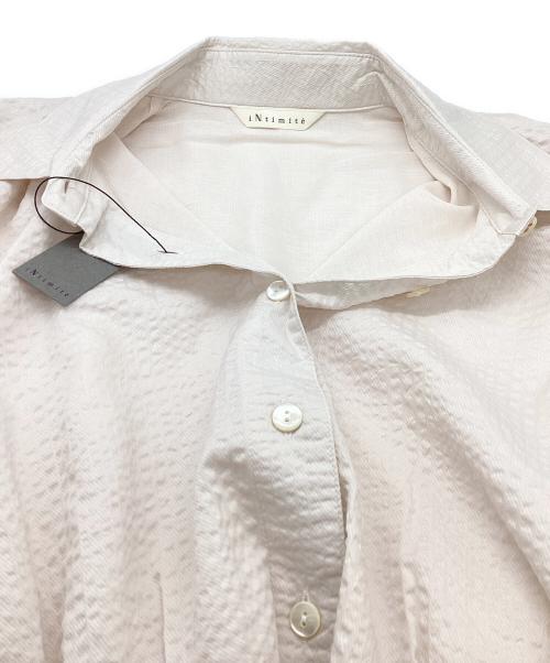 INTIMITE（アンティミテ）INTIMITE (アンティミテ) Tuck Sleeveles One-piece / タックスリーブワンピース / 62420205  ピンク サイズ:Mの古着・服飾アイテム