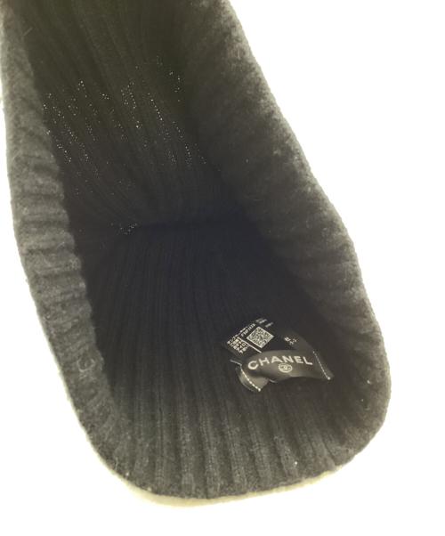 CHANEL（シャネル）CHANEL (シャネル) コットンカシミヤニット帽 / カシミヤ混 ビーニー / X237J7EJの古着・服飾アイテム