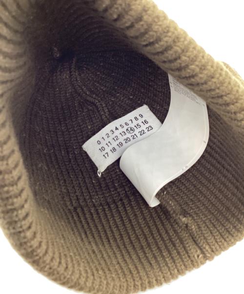 Maison Margiela（メゾンマルジェラ）Maison Margiela (メゾンマルジェラ) 21AW / 4ステッチ リブニットキャップ / S50TC0051 S17791の古着・服飾アイテム