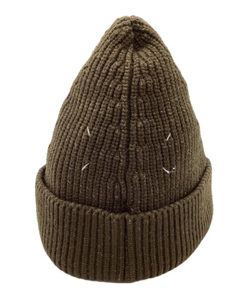 Maison Margiela（メゾンマルジェラ）Maison Margiela (メゾンマルジェラ) 21AW / 4ステッチ リブニットキャップ / S50TC0051 S17791の古着・服飾アイテム