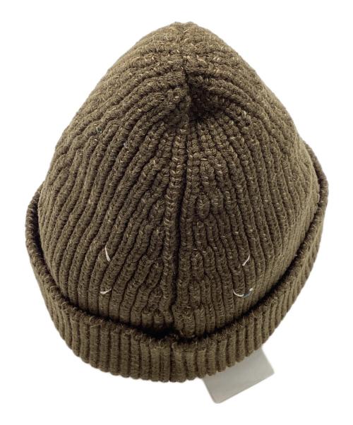 Maison Margiela（メゾンマルジェラ）Maison Margiela (メゾンマルジェラ) 21AW / 4ステッチ リブニットキャップ / S50TC0051 S17791の古着・服飾アイテム