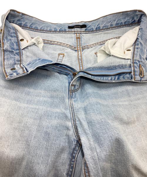 allureville（アルアバイル）allureville (アルアバイル) バギーデニム / 20231012070 / 23AW インディゴ サイズ:2の古着・服飾アイテム